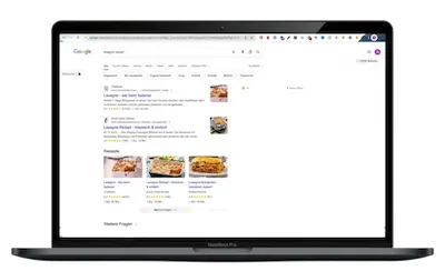 Google Rich Snippets Rezepte