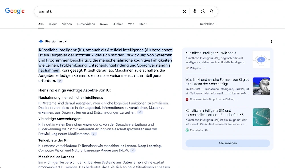 Wie funktioniert Google?