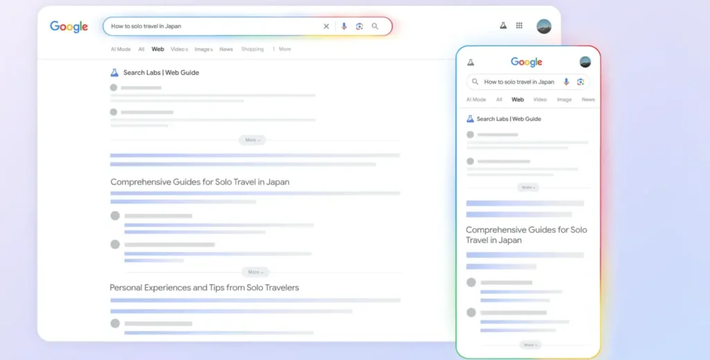 Google Web Guide