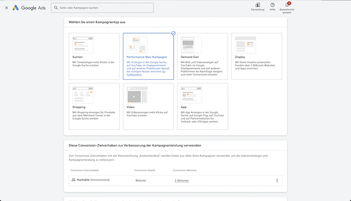 Performance Max Google Ads
