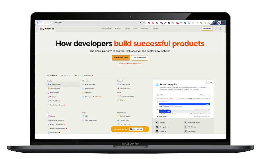Posthog - Analytics Alternative