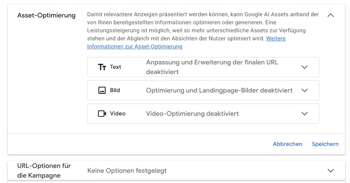 KI Voiceover ausschalten Google